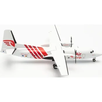 Modelářství Herpa - Fokker F.27-050, Air Antwerp, "Frank", Belgie, 1/200