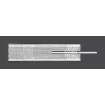 Příslušenství pro záclonu a závěs Magam Záclonová řasící páska TZ17 10 cm metráž transparentní