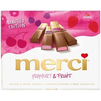 Storck Merci Yoghurt and Fruit 250 g