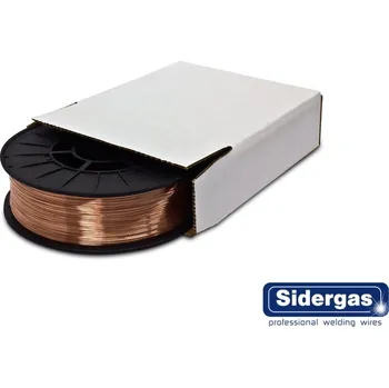 Příslušenství ke svářečce Sidergas S6 - drát na ocel G3Si1 - 0,6 mm (5 kg) OC0S6RN06P0050