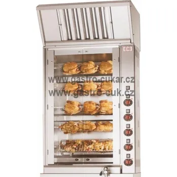 Kuchyňský gril CB Elektrický gril na kuřata E-15 P