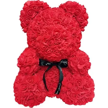 Gadget Medvídek z lásky Rose Bear červený