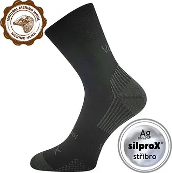 Pánské ponožky VoXX Optimus ponožky černé Velikost: 35-38 (23-25)