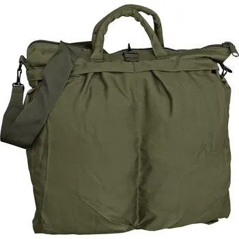 Taška pilotní na helmu - olivová (Armádní batohy a vaky.&nbsp; Taška je vyrobena ze 100% Polyesteru, s vodě a oděru vzdornou úpravou, dle střihu a rozměru armádního originálu. )
