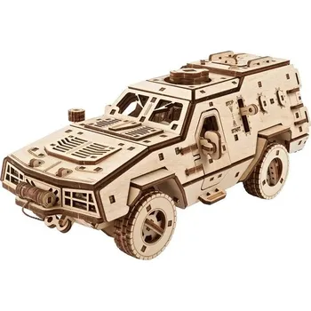 ostatní stavebnice Ugears 3D dřevěné mechanické puzzle Dozor-B Combat Vehicle