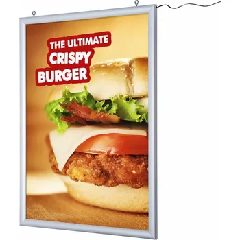 Oboustranný světelný LED klaprám A2 PLEDA2G30D