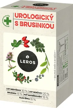 Léčivý čaj Leros Urologický s brusinkou 20x 1,5 g