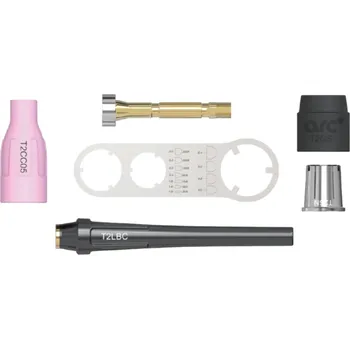 Příslušenství ke svářečce ARC TORCHOLOGY Sada příslušenství ARC T2/T3W/T4W - s plynovou čočkou - 2,0 mm SGL3