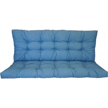 Axin Trading s.r.o. Polstr na zahradní houpačku 180 cm - látka tyrkysový melír