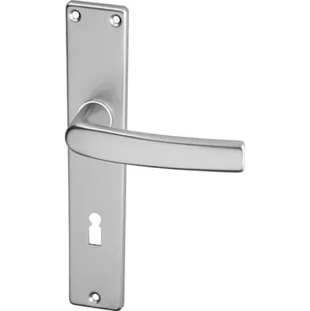 Dveřní kování ACT SERVIS ACT - Lara HR Provedení: BB (pokojový klíč), Povrch: F9 - nerezový elox, Rozteč: 90 mm