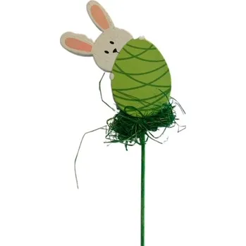 Velikonoční dekorace Dekorace zápich Zajíc za vajíčkem