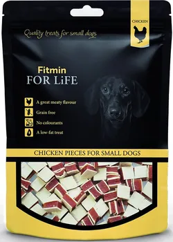 Pamlsek pro psa Fitmin For Life Chicken Pieces 70 g