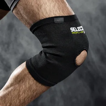 Select Bandáž kolene Knee support w/hole černá, Velikost: XL