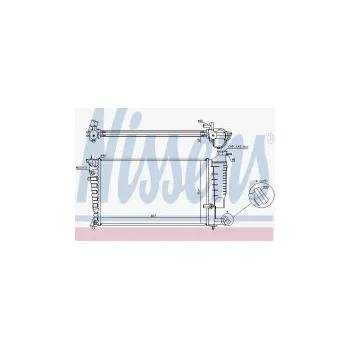 Chladič motoru Chladič motoru NISSENS 61332A