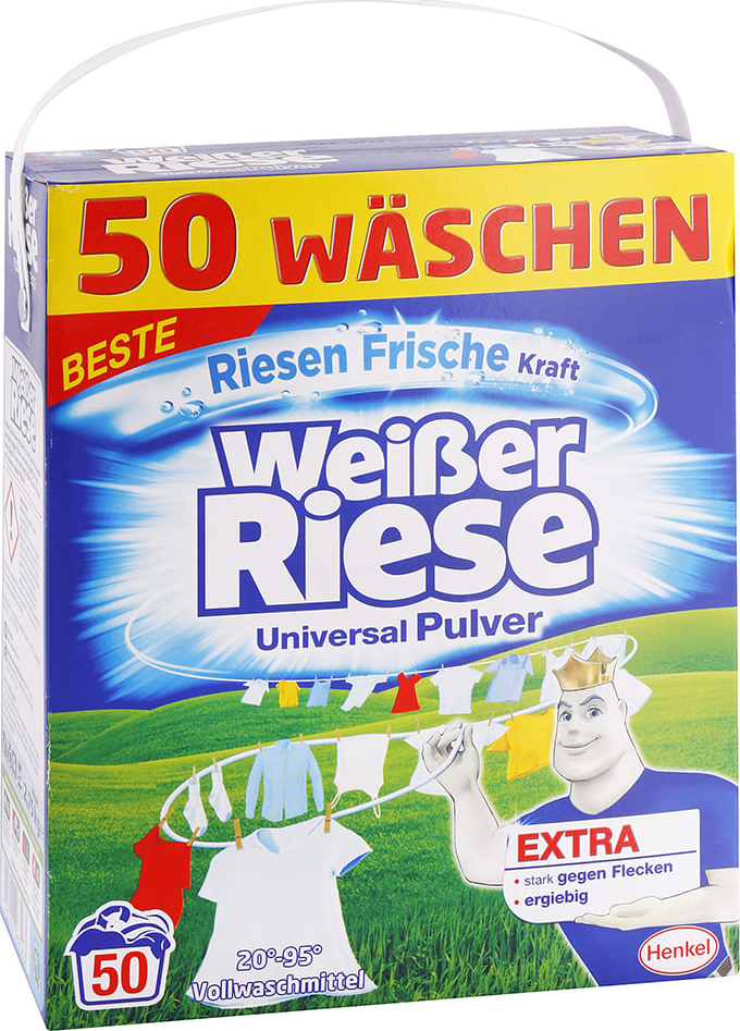 prací Weisser prášek od Kč Riese Universal 293