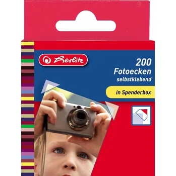 Herlitz Samolepicí fotorůžky 200 ks Herlitz Samolepicí fotorůžky 200 ks