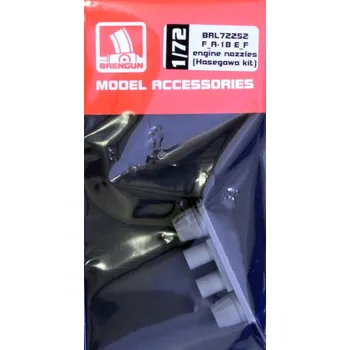 Plastikový model Brengun 1/72 F/A-18 E/F engine nozzles (HAS)