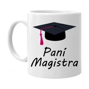 Žertovný předmět Paní magistra - hrnek s potiskem- Tričkový.cz