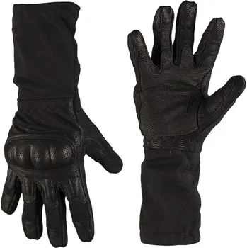 Rukavice odolné žáru Mil-Tec Action Nomex - černé, S