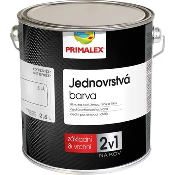 barva na kov PRIMALEX PX 2v1 synt kov šedá tmavá (0.75l)