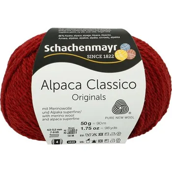 Příze Schachenmayr Alpaca Classico 30 Rubínová (Příze Alpaca Classico 30 Rubínová)