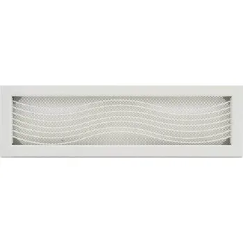 Krbová obestavba HARK Krbová mřížka HARK Klassik 15x46 cm, bílá-slonová kost, vyndavací
