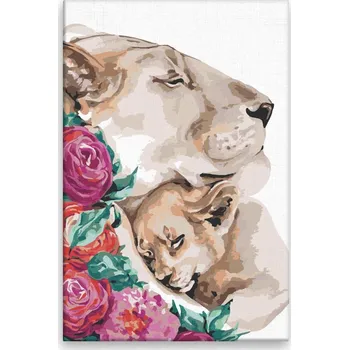 Dětské zboží Malování podle čísel - Nekonečná láska - 40x60 cm, bez dřevěného rámu - CZ výroba