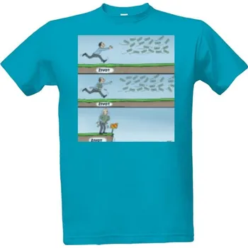 Pánská móda Tričko s potiskem Tričko s motivem chamtivosti pánské