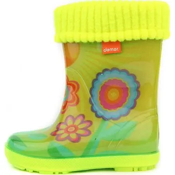 Dívčí holínky Demar Gumáky Hawai Lux Exclusive EB sluníčko, 30/31