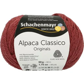 Příze Schachenmayr Alpaca Classico 41 Červenohnědá (Příze Alpaca Classico 41 Červenohnědá)
