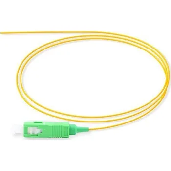 Síťový kabel Masterlan optický pigtail, SCapc, Singlemode 9/125, G.652.D, 1.5m