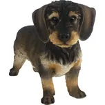 Zahradní figurka jezevčík 51 x 14 x 29 cm