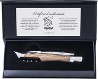 Laguiole Luxury kapení nůž s vývrtkou olivový