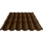 Prodomos Line Alfa Zefir Profi Polyester Standard 1180 x 1550 x 0,5 mm RAL 8017 čokoládová hnědá 1 m²