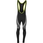 Kalhoty Force F58 se šráky s vložkou, černo-šedé S