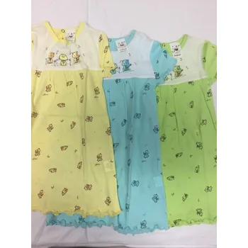 Dívčí pyžamo Dívčí světlá košilka 98, 104,, velikost 104, Složení materiálu 100% Bavlna, Určení Pro holky