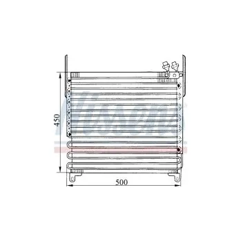 Chladič motoru Chladič klimatizace NISSENS 94144