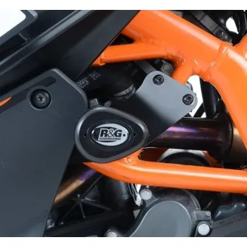 R&G Racing R&G CP0377BL Aero padací chrániče KTM RC 125/RC 200/RC 390 černé Černá