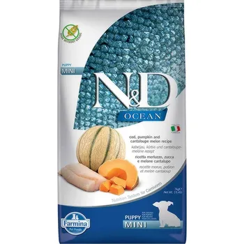 N&D Ocean Dog Puppy/Adult Mini Codfish/Pumpkin/Melon, 7 kg