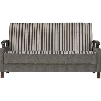 Sedací souprava Pohovka Oliwia T Clic - Clac s rozkladem a úložným prostorem z bukového dřeva