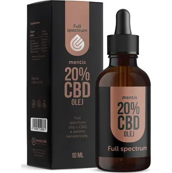 CBD Mentis CBD olej Full Spectrum 20 % 10 ml