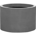 Květináč Jumbo Max středně vysoký, barva šedá, více velikostí - PotteryPots Velikost: XL - v. 70 cm, ⌀ 110 cm