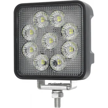 Přídavný světlomet Svítilna pracovní LED 110x110mm, 10-32V, 36x1.5W OSRAM LED, 54W, 3528Lm, R10