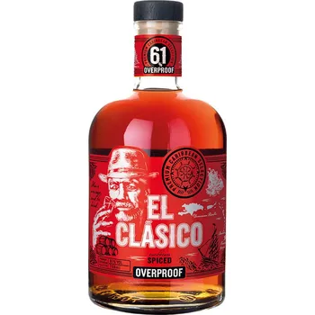 Rum El Clásico Spiced Overproof 61% (0,7l)
