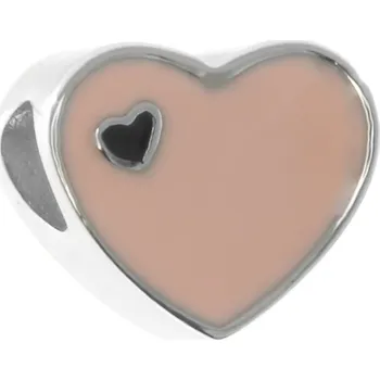 Přívěsek BRUNOshop.cz Přívěsek na náramek SRDÍČKO RŮŽOVÝ