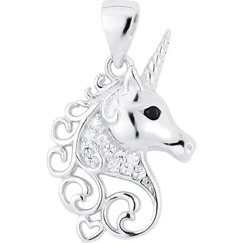 Přívěsek NUBIS® Stříbrný přívěšek jednorožec - NB-4198