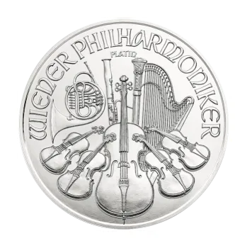 Sběratelství Platinová mince Wiener Philharmoniker - 1 oz - 31,1 g