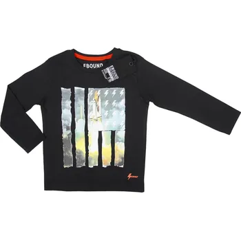 Chlapecké tričko Ebound černé chlapecké tričko s raketou Velikost: 104