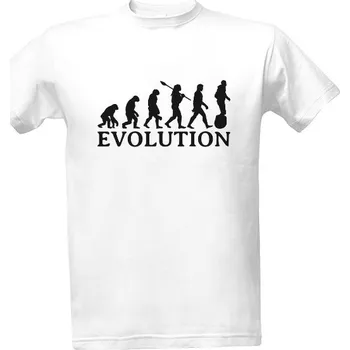 Pánské oblečení Tričko s potiskem EVOLUTION - EUC pánské