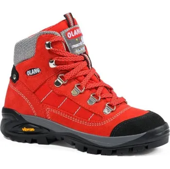 Dětská treková obuv Dětská obuv Olang TARVISIO KID rosso 815 - Červená, 32